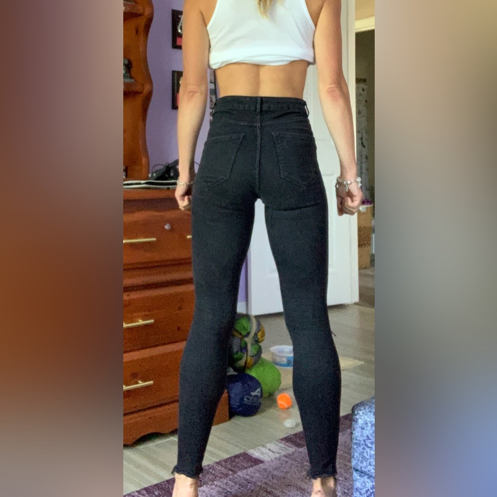 ZARA Ripped Jeans XS - Picture 5 of 7